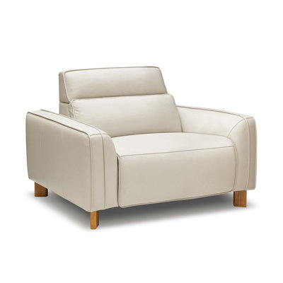 Lesley Top Grain Leather Single Recliner Seat