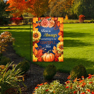 Always Be Grateful Garden Flag
