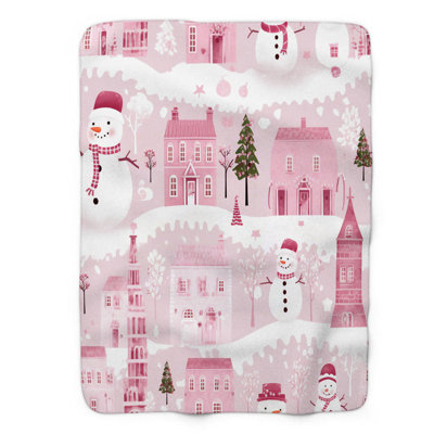 Blush Xmas - couverture de qualité supérieure 1 pièce