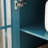 62" Tv Stand, Buffet Sideboard Cabinet, Teal Blue