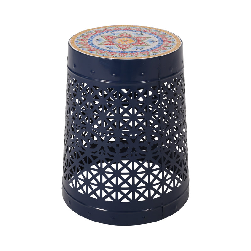 CRANBROOK SIDE TABLE, Dark Blue
