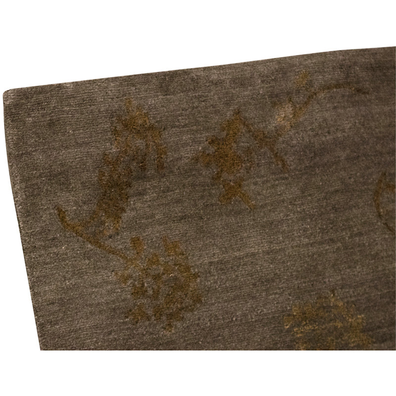 High-Quality Hand-Knotted Walnut Area Rug