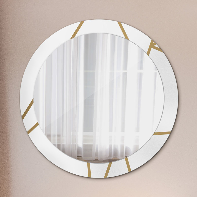 Huldar Glass Flat Wall Mirror