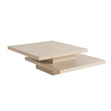 Sunset Key Pedestal Coffee Table with Storage