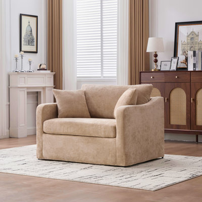Fauteuil d'appoint 45,25 po Chenille