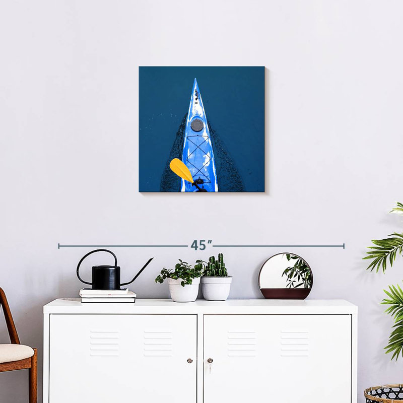 Kayak bleu Mehar