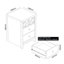 Manufactured Wood Bedside Table-88568527