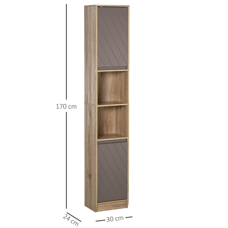 Sheetal Freestanding Linen Cabinet
