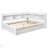 Bed With L-Shaped Bookcases,Drawers-457792807