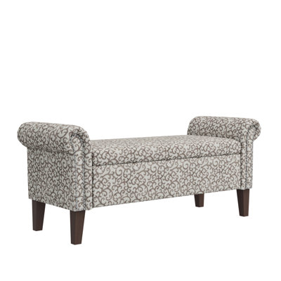 Storage With Firm Support - Fabric, Spacious Storage, Frame Rolled Arm Style Cover,