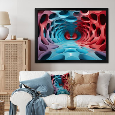 " Op Blue And Red Focus "