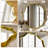 Aluminum Round Wavy Decorative Bathroom Mirror-1769405652-1769405657