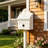 Shabby Vintage Mailboxes Wall Mounted in Birdhouse Style for Porch Garden Decoration,Wedding Card Box Decor