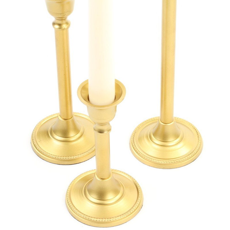 Metal Tabletop Candlestick