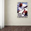 Publicité rétro sur toile Kadey «Travel Poster 28»-21647881