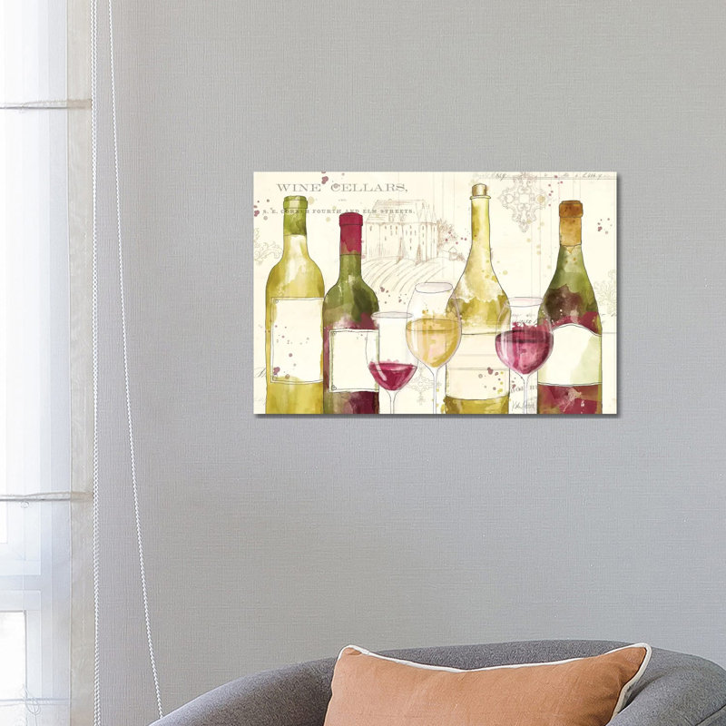 Chateau Winery I 1 Piece Wrapped Canvas Painting, 66.04 cm H x 45.72 cm W x 1.91 cm D