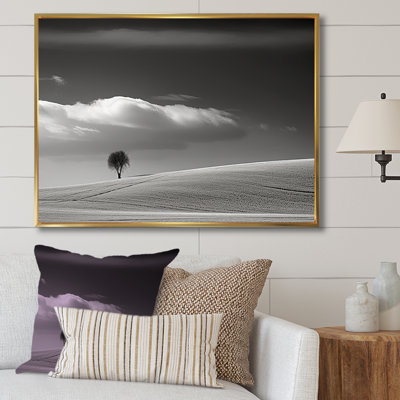 Paysage d'hiver photo III sur toile