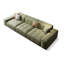 Coussin modulaire vert 100% polyester-492838508-492838502