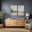 «Landscape Abstract Shapes Illustration», reproduction encadrée sur toile, 2 pièces-91069265-124478704