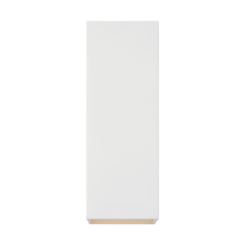 Sean Lavin Pohl Outdoor Fixture In Outdoor Textured White Finish, 14.25" H x 5" W x 7.75" D, 2 Lights