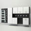 Deluxe 6' H x 8' W x 17" D 7 Piece Cabinet Set-15205427