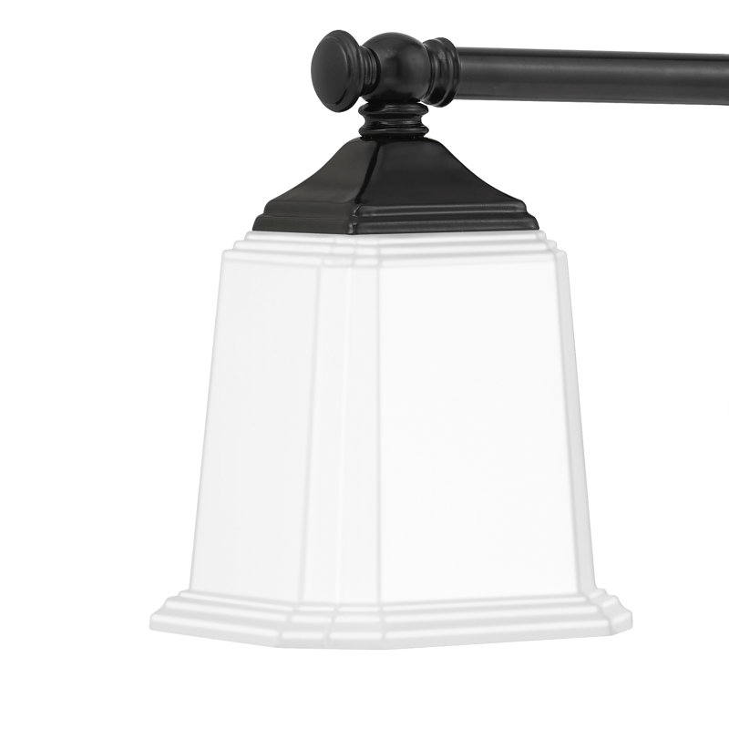 Bima 2 - Light Dimmable Vanity Light, White, Earth Black