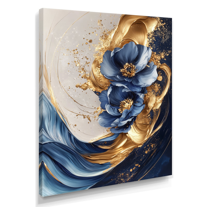 Simoneau - Impressions sur toile abstraites, H 32 po x l 16 po, Toile tendue, Ne s’applique pas