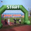 Arche gonflable 20Ft Start Finish Line avec souffleur intégré, arche gonflable hexagonale pour les courses extérieures 5K, les sports scolaires, les événements et la publicité dans la communauté-729087364