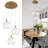 3-Light Cluster Pendant Light Led Chandelier-216877121-205221579