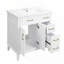 Meuble-lavabo 30 po avec lavabo en céramique-607451529