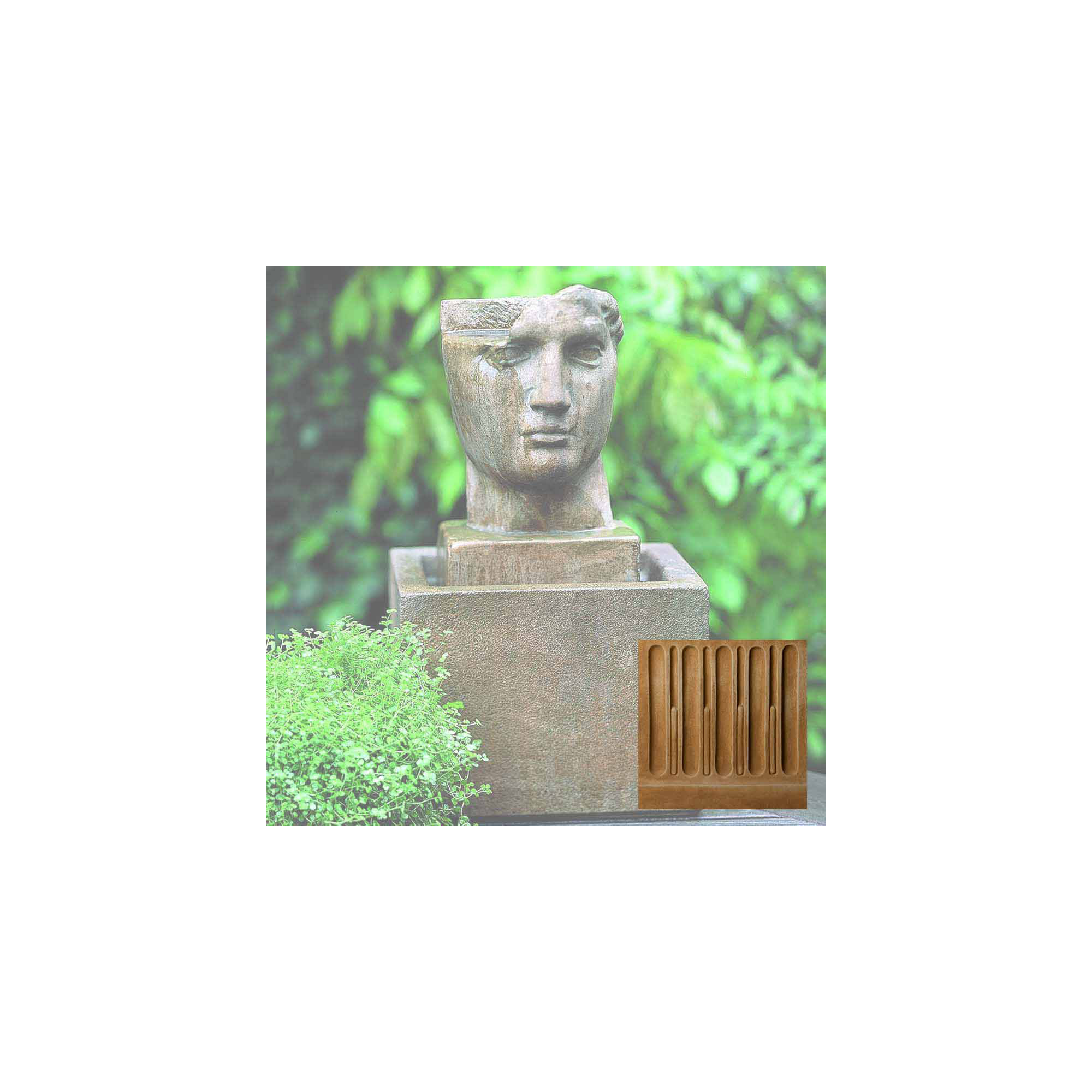 Renfri Fountain, Travertine