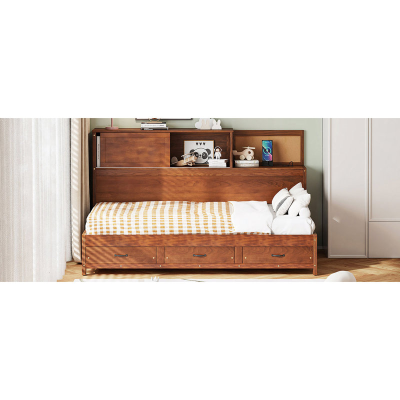 Calil Daybed, Twin, Brown