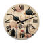 Horloge murale en bois massif Alyssa-798651591