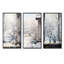 «Floral Snow Window View In Winter I», ensemble d'art mural sur toile Japon-1308925984-1308926013