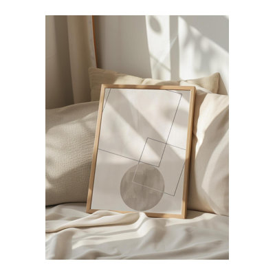 Peinture décorative encadrée
