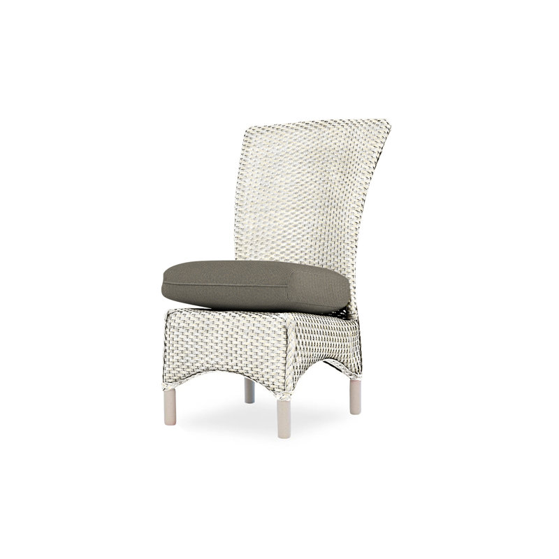 Mandalay Outdoor Dining Armchair, Antique White, Fife Aruba