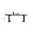 94.49"Italian high-end rectangular stone slab dining table-845372483