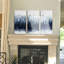 «A Premium Indigo Forest», reproduction d'art sur toile-537150741