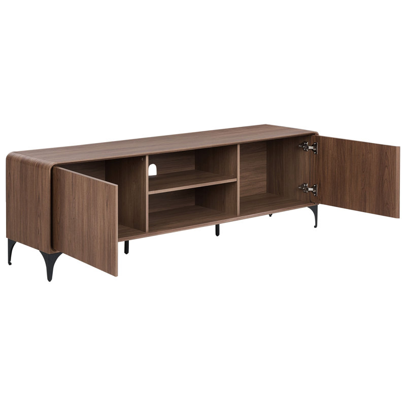 TV Stand COWELL Dark Brown