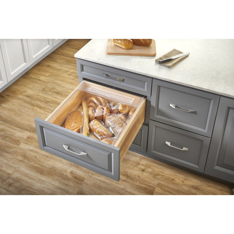 Rev-A-Shelf Trim to Fit Bread Drawer Cover, Clear, 0.38" H x 16.75" W x 21.75" D