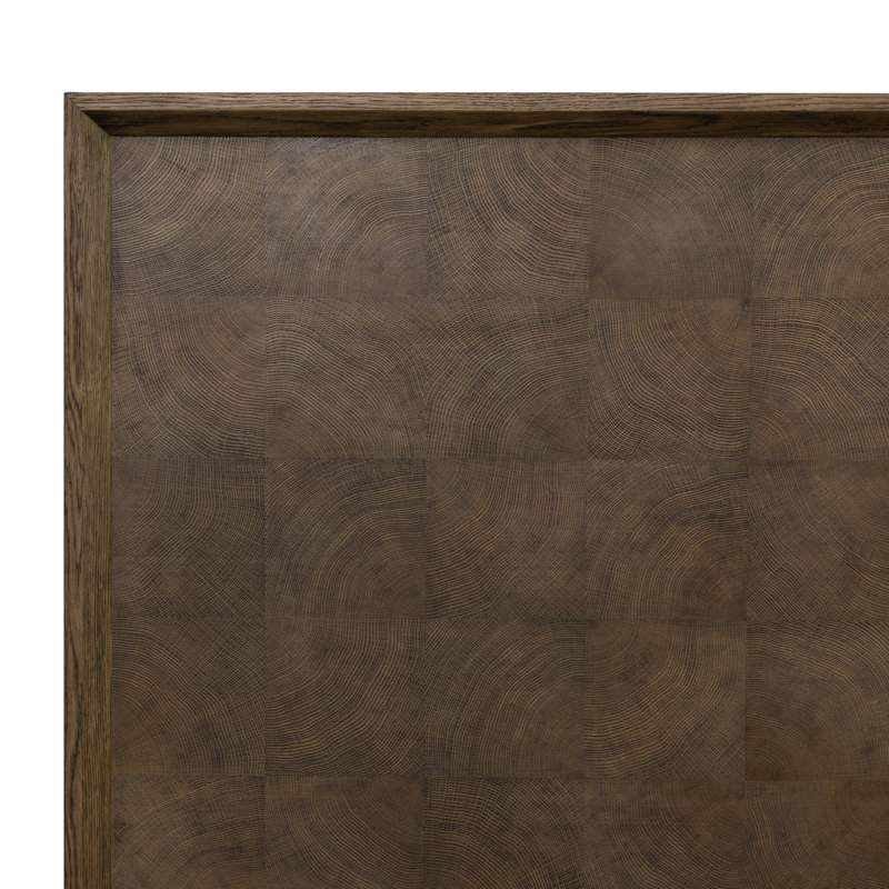 Salta Solid Wood Bed, King