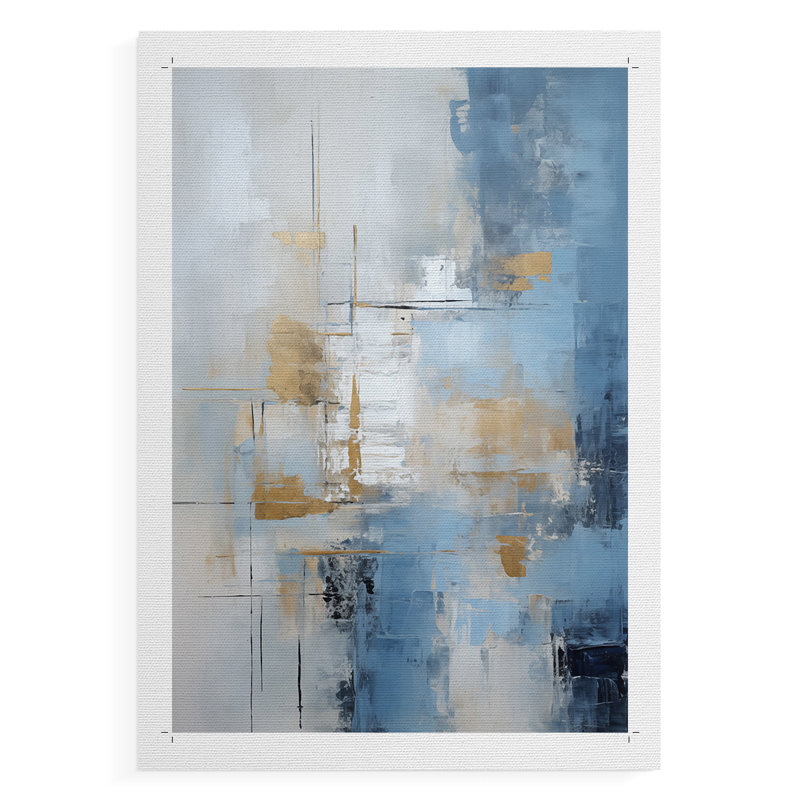 ABSTRACT Series DXXXI -Canvas Print Only - NOT FRAMED, 27" H x 18" W