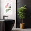 Rosebush, rétro, rétro, fleur rétro, art mural-782252961