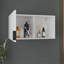 Armoire à pharmacie Kaser avec miroir et tablettes, avec option de position verticale ou horizontale, solution de rangement de salle de bain moderne