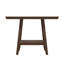 Table de rassemblement brune
