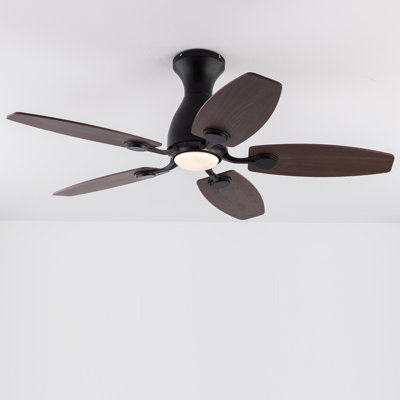 42" Modern Ceiling Fans With LED Lights and Remote Control