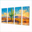 Saguaro dans la lumière II - art mural floral cactus - décoration murale traditionnelle-1548605966
