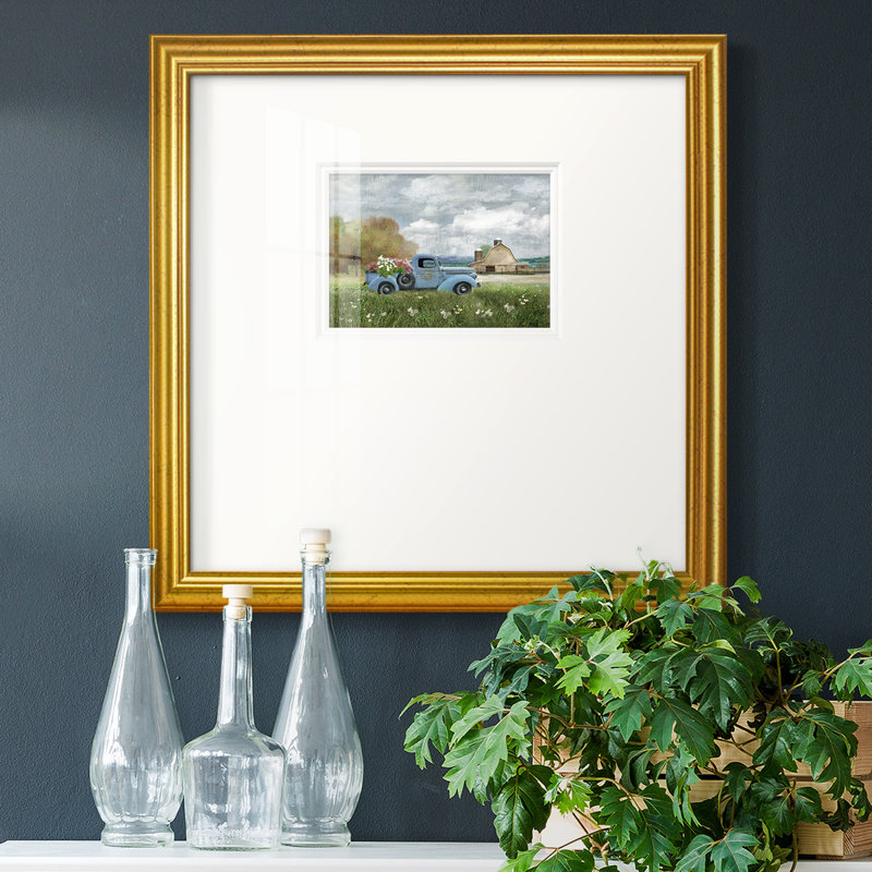 Fresh Country Pickspremium, reproduction encadrée, L 17 po x H 17 po , Papier avec cadre doré