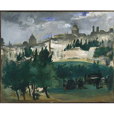 " Funeral By Manet " by Edouard Manet