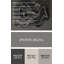Art mural gris Biomorphic Abstraction 15-1939382349